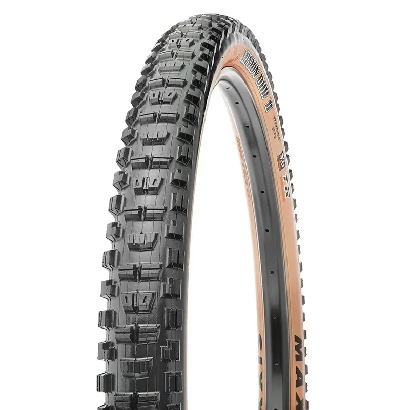 Maxxis Minion DHR2 29x2.60-inch TR Folding MTB Tire in Black/Tanwall