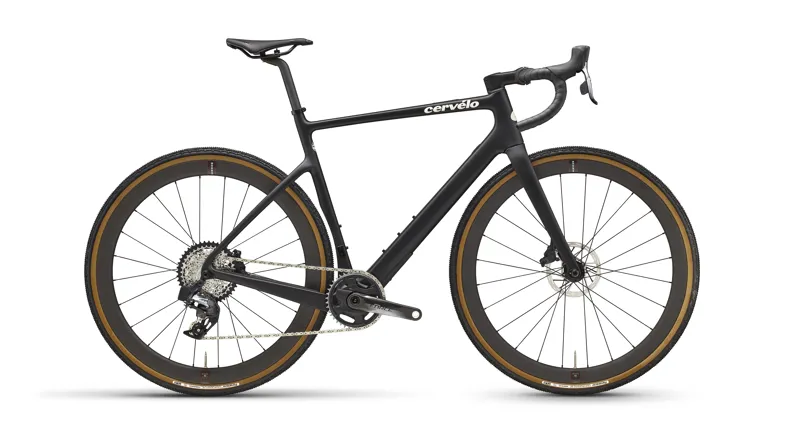 Cervelo Aspero 5 Force XPLR AXS Carbon Gravel Bike in Five Black