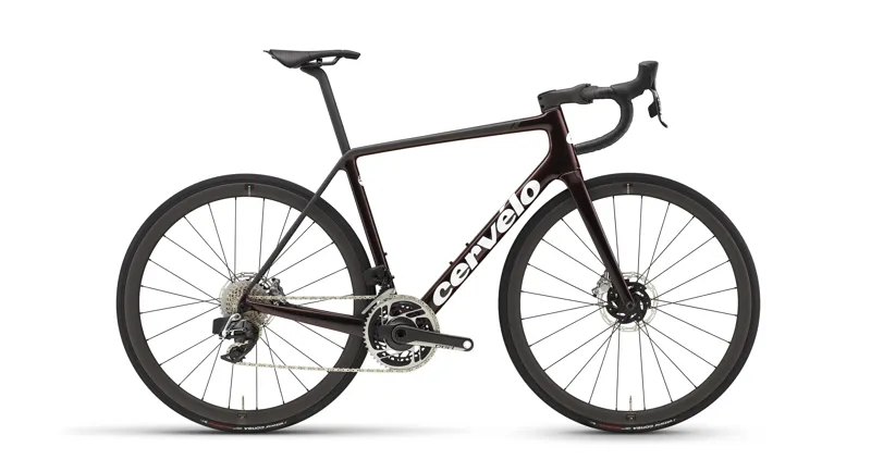 Cervelo R5 Red eTap AXS Carbon Road Bike in Oxblood