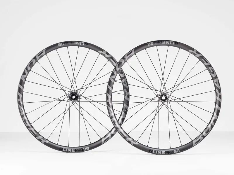 Bontrager Line Pro 30 TLR Boost 27.5 Carbon Mountain Bike Wheel Grey