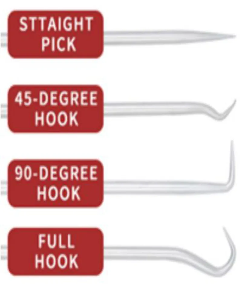 IceToolz 4 Piece Hook and Pick Set-1
