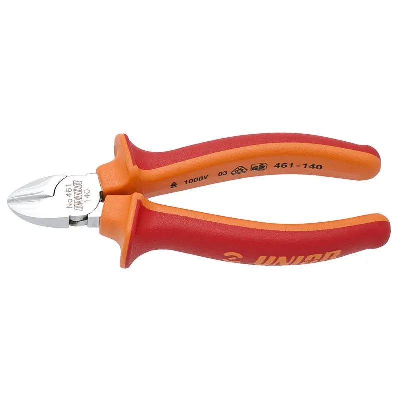Unior Diagonal Cutting Nippers: RED 160mm