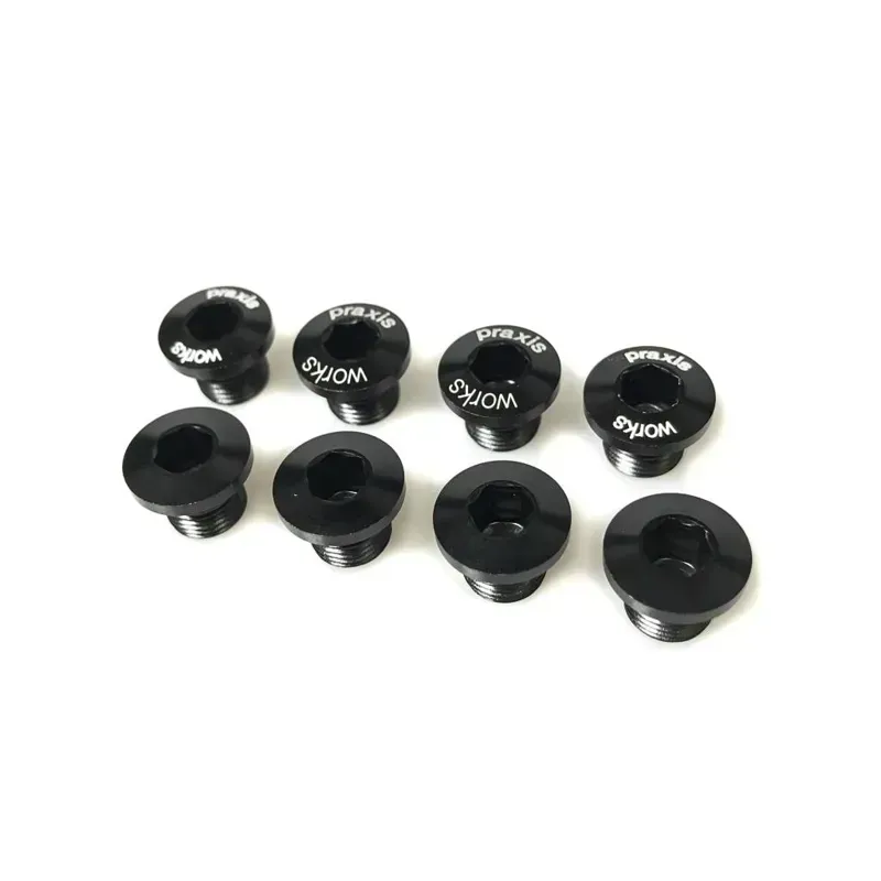 Praxis Works X-Ring Bolt 4-pack in Black