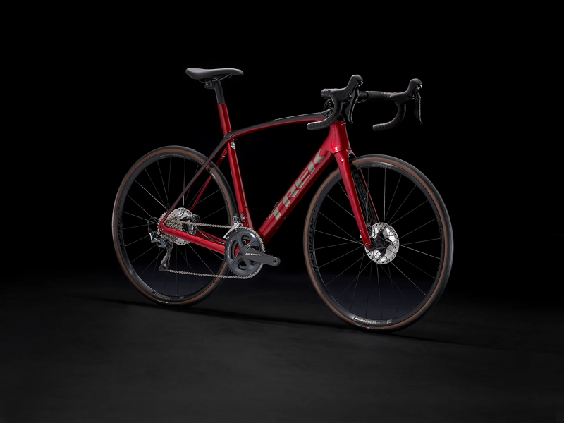 2022 Trek Domane SL 6 Carbon Performance Road Bike in Red-1