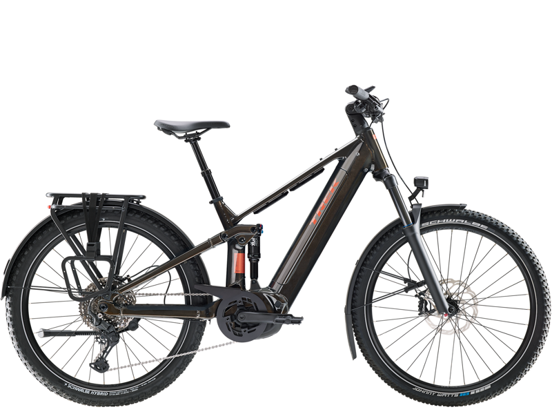 Trek Allant+ FS 6 R10 eHybrid Bike in Olive Brown Metallic