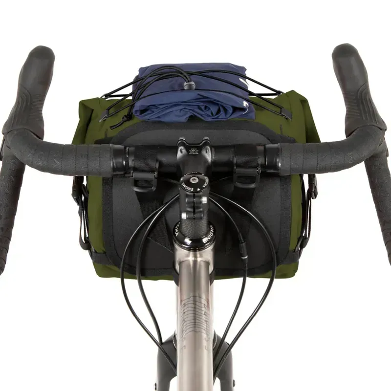 Restrap Bikepacking 10l Handlebar Pack in Olive-3
