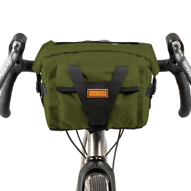Restrap Bikepacking 10l Handlebar Pack in Olive