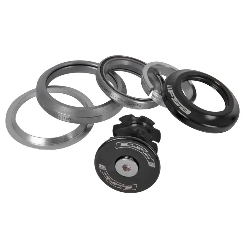 Upgrade Integrated Tapered Headset 1.1/8-1.5 1.5-inch Race in Silver