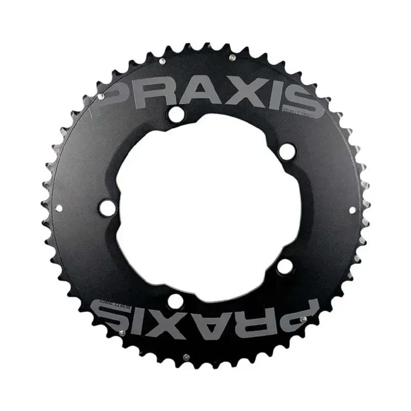 Praxis Works Aero TT 130-bcd Chainring in Black