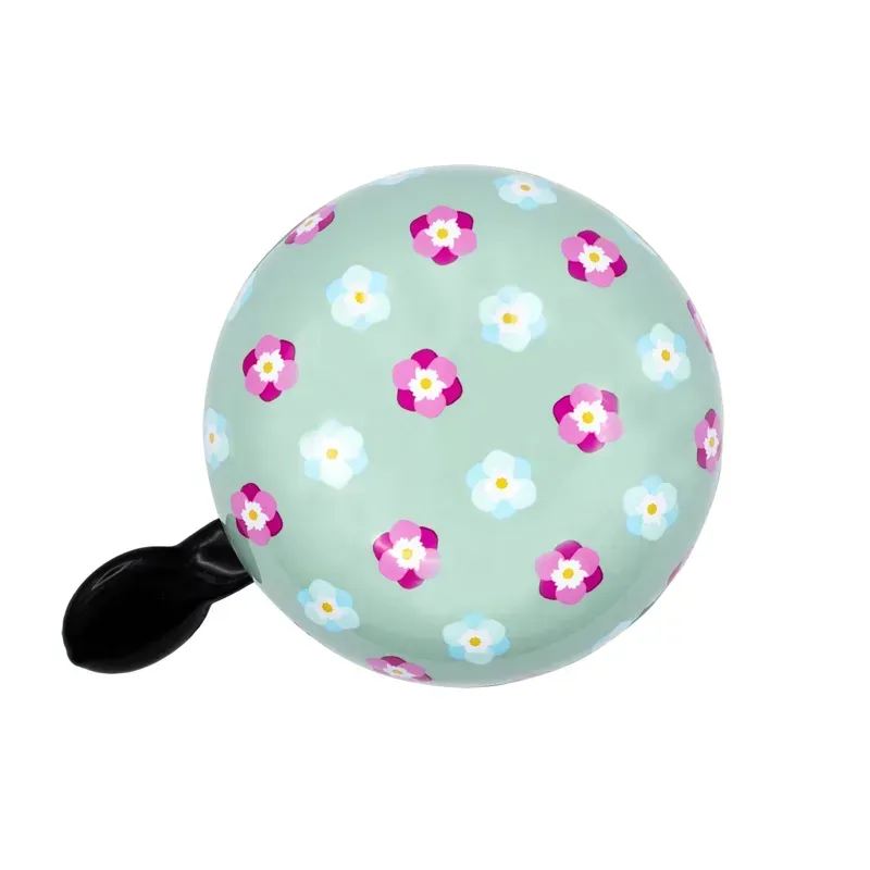M Part Ding Dong 22.2mm Bicycle Bell in Little Flowers