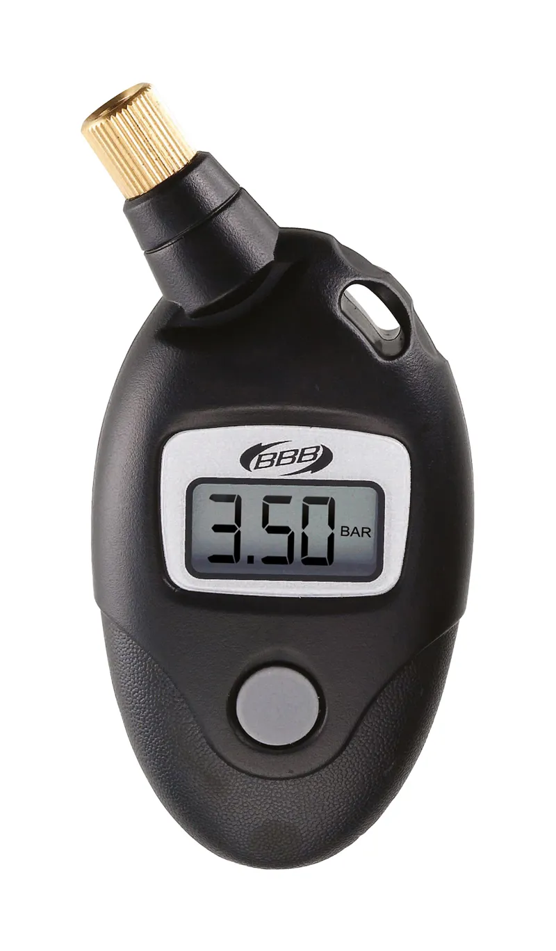 BBB PressureGauge Tire Pressure Meter in Black