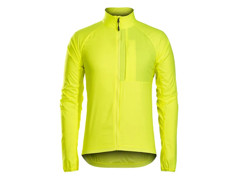 Bontrager Circuit Windshell Cycling Jacket Small in Hi Vis Yellow