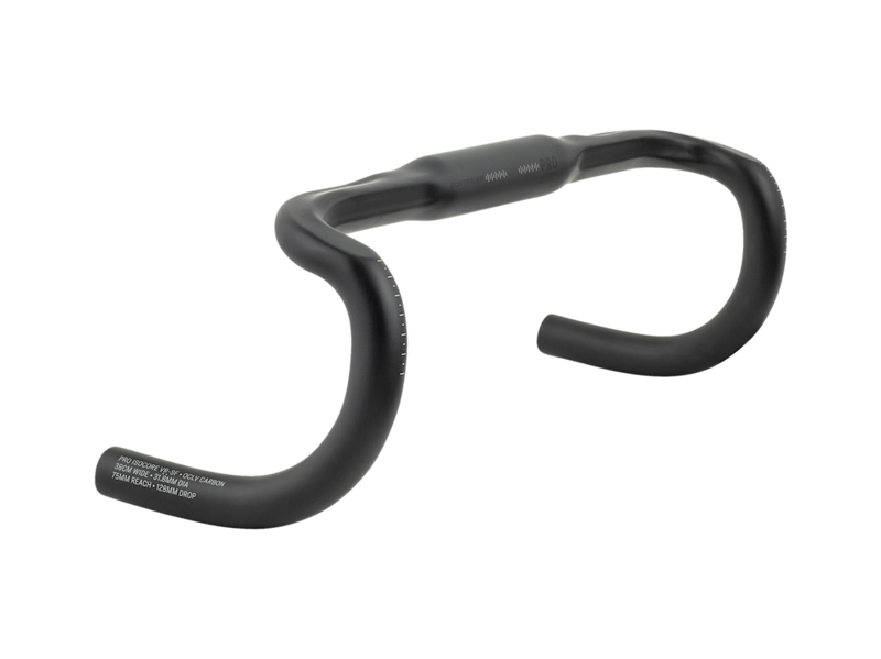 Bontrager Pro IsoCore VR-SF 420/440mm Road Handlebar in Black