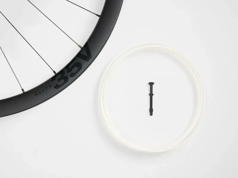 Bontrager Aeolus Elite 35V Disc Wheel TLR Tubeless 12mm Front-5