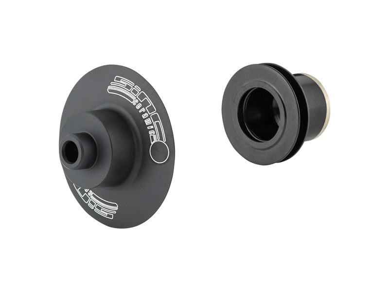Bontrager Aeolus RSL Front 5mm 100mm QR Conv. End Cap Kit in Black
