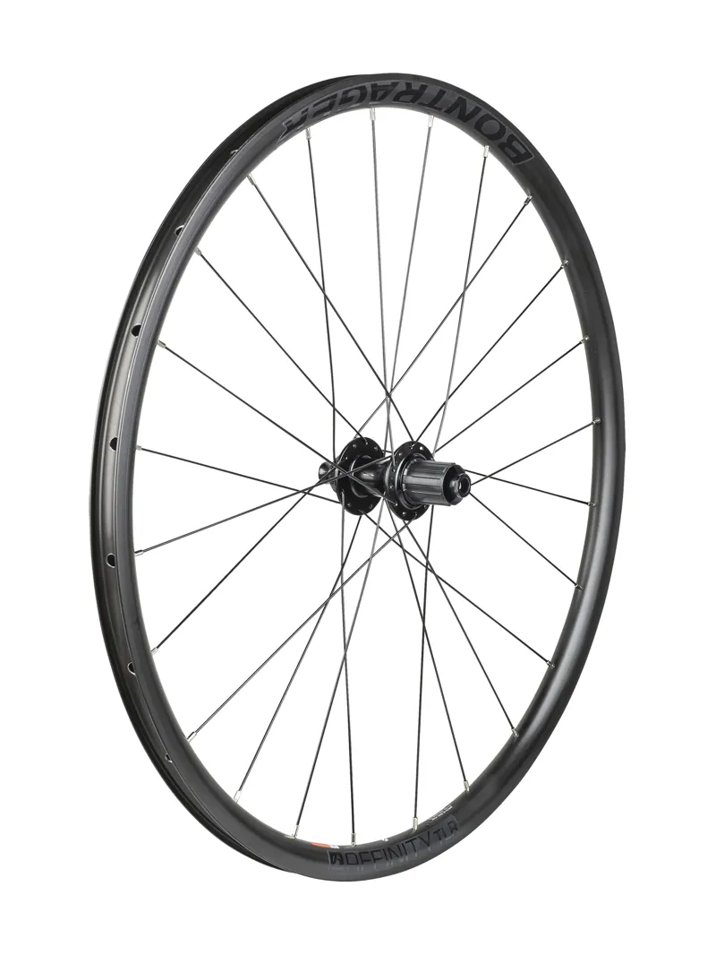 Wheel Rear Bontrager Affinity TLR/Road Disc 700c 2 BLACK/ GREY rear shima/sram road 9/10/11-speed