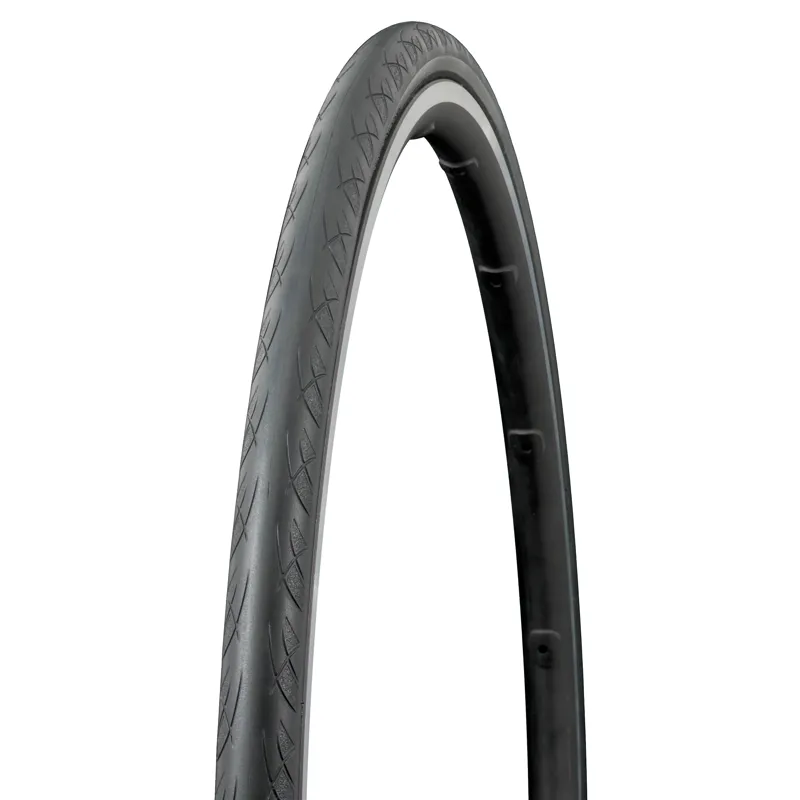 Bontrager AW3 Hard Case Lite 700x28c Road Bike Tyre in Black