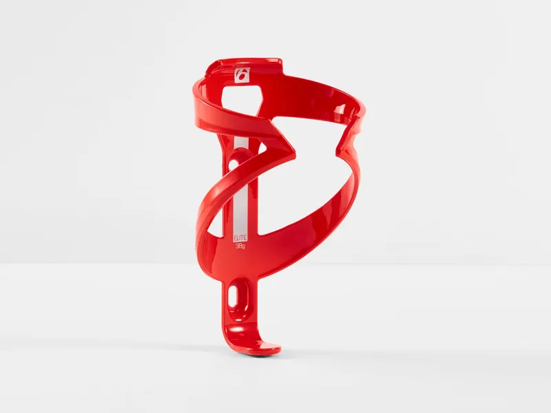 Bontrager Elite Ocean Recycled Plastic Bicycle Bottle Cage in Radioactive Red