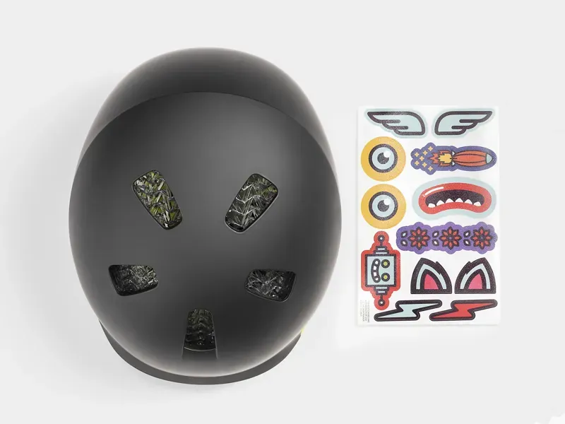 Bontrager Youth 50-55cm Jet WaveCel Helmet In Black-1