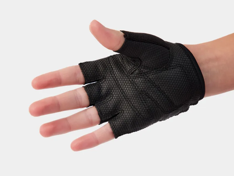 Bontrager Kid's Fingerless Cycling Gloves in Black-1