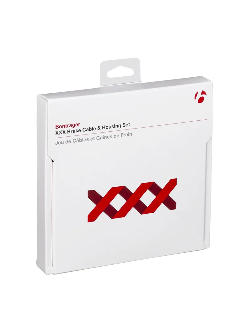 Trek Bontrager XXX 5mm Segmented Alloy Brake Cable Set Black