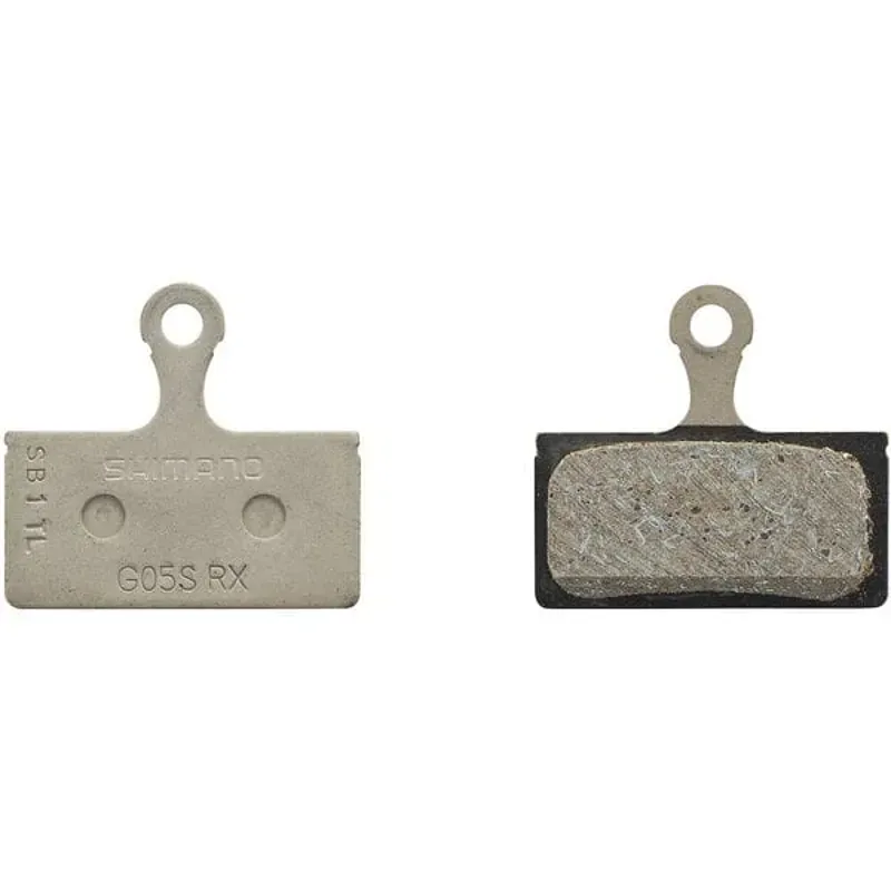 Shimano G05S Resin Disc Brake Pads Steel Back-1
