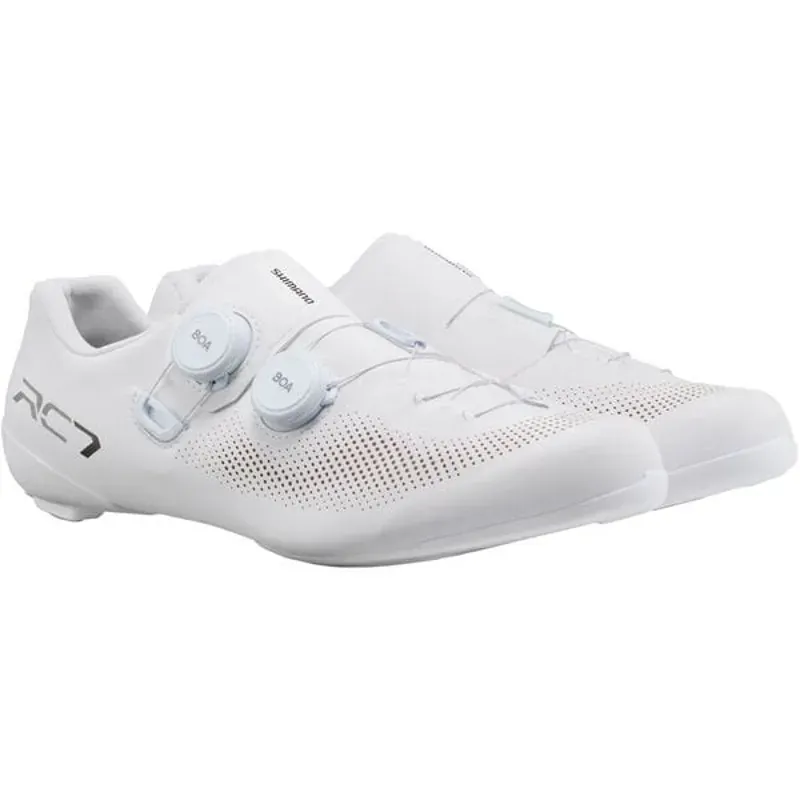 Shimano RC703 Road Cycling Shoe in White-1