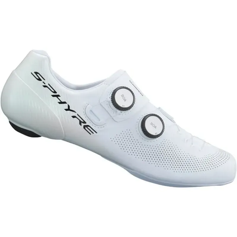 Shimano S-PHYRE RC9 RC903 Shoes Road Cycling Shoes 42 Wide Fit White