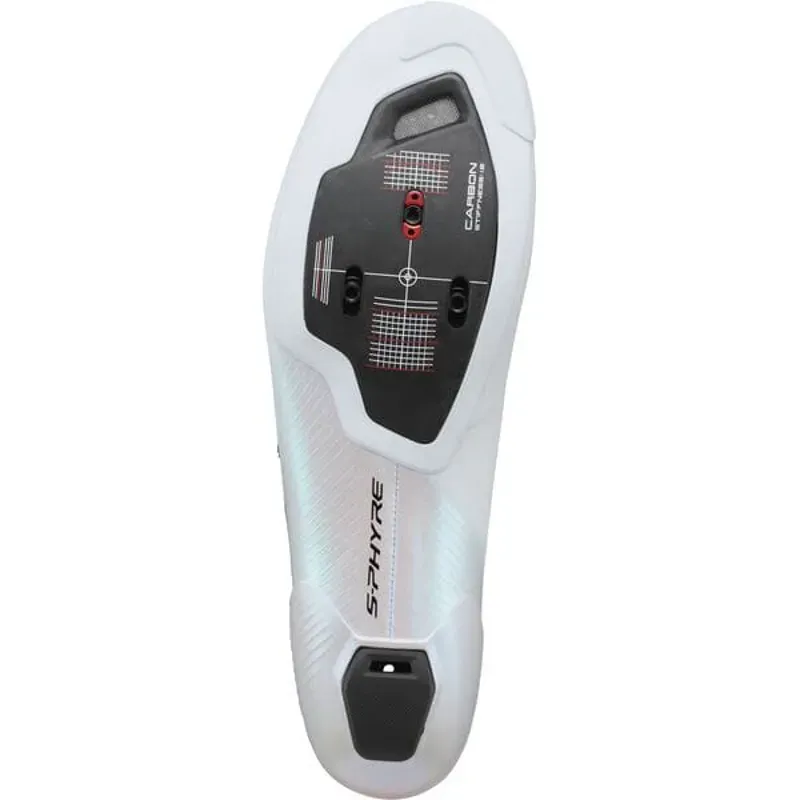 Shimano S-PHYRE RC9 RC903 Shoes Road Cycling Shoes 42 Wide Fit White-2