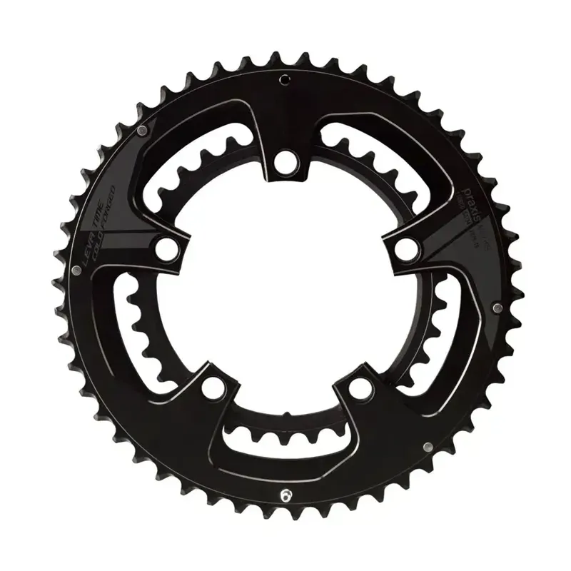Praxis Works Buzz 110/130mm 130-bcd 39/53-t Road Chainring Set in Black
