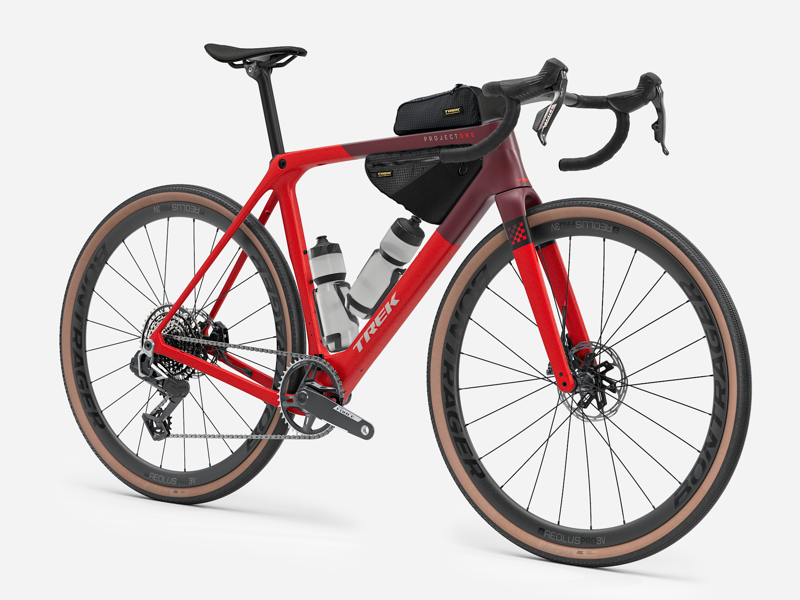 Trek Checkmate SLR 7 AXS Gravel Bike in Radioactive Red/Sedona Red-6