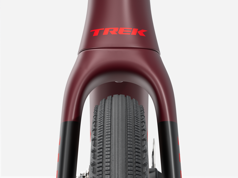 Trek Checkmate SLR 7 AXS Gravel Bike in Radioactive Red/Sedona Red-4