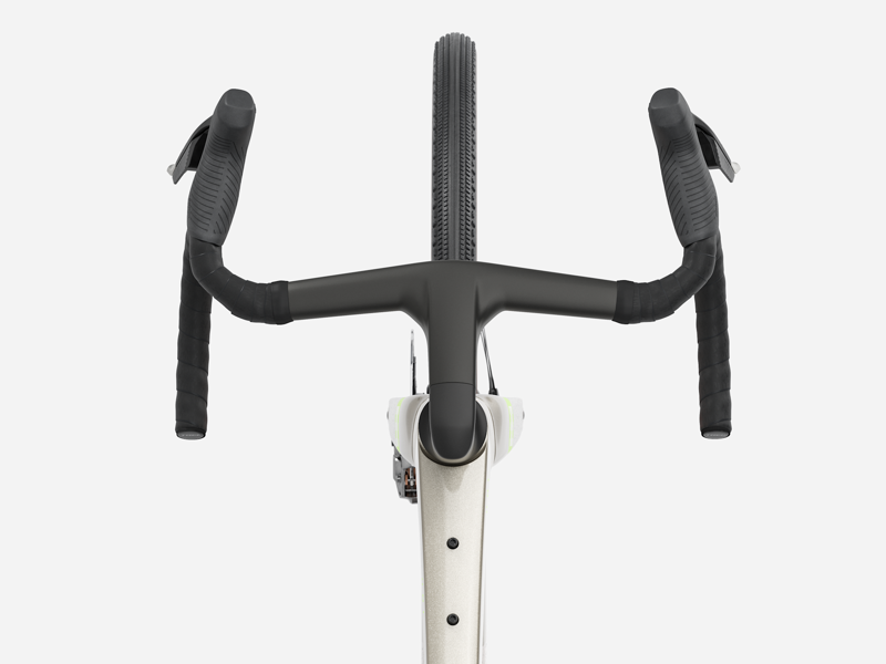 Trek Checkmate SLR 9 AXS Gravel Bike in Buff Beige/Supernova Splatt-5