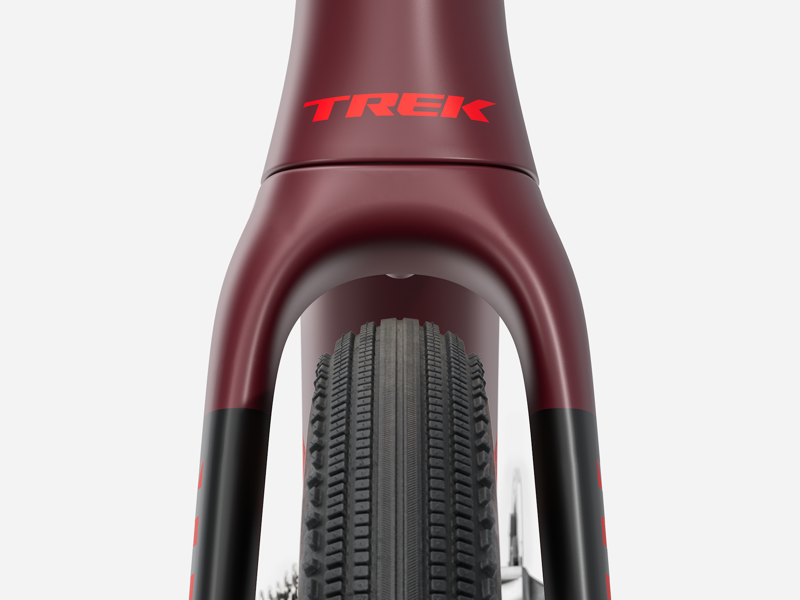 Trek Checkmate SLR 9 AXS Gravel Bike in Radioactive Red/Sedona Red-4