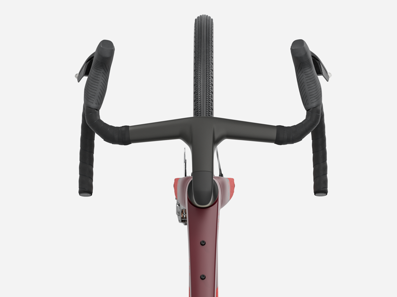 Trek Checkmate SLR 9 AXS Gravel Bike in Radioactive Red/Sedona Red-5