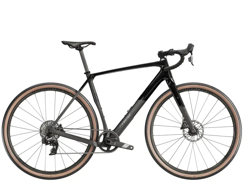 2026 Trek Checkpoint SL 5 AXS Gravel Bike In Black/Matte Carbon Smoke