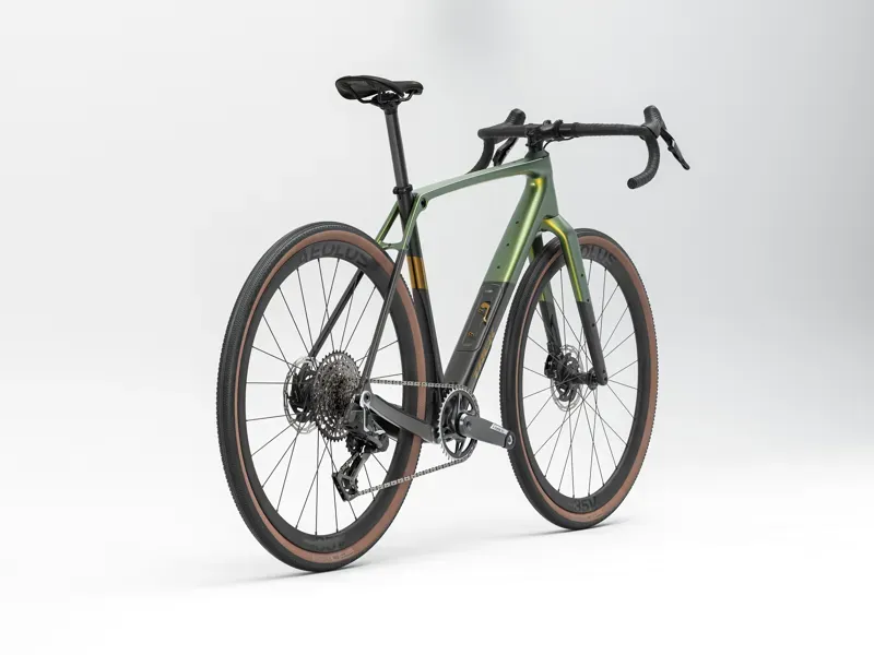 2026 Trek Checkpoint SL 7 AXS Carbon Gravel Bike Chameleon Green Black-1