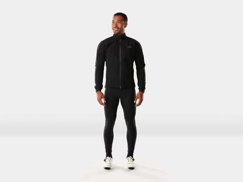 Trek Circuit Rain Cycling Jacket in Black-5