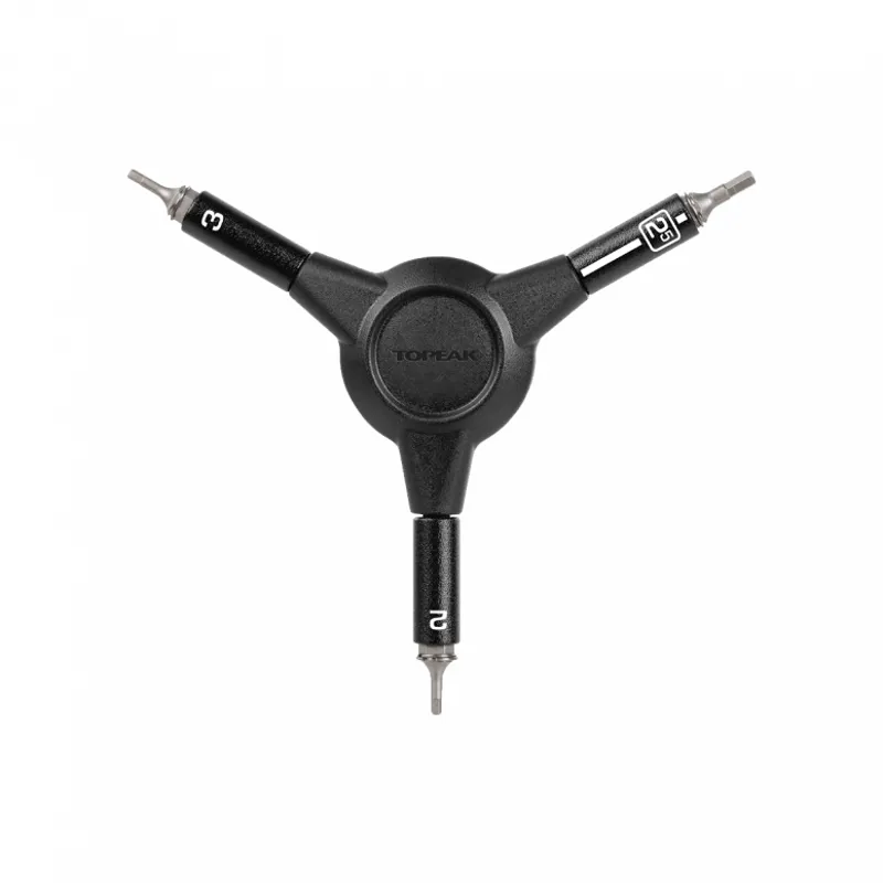 Topeak Y-Hex 2/2.5/3mm Speed Wrench in Black