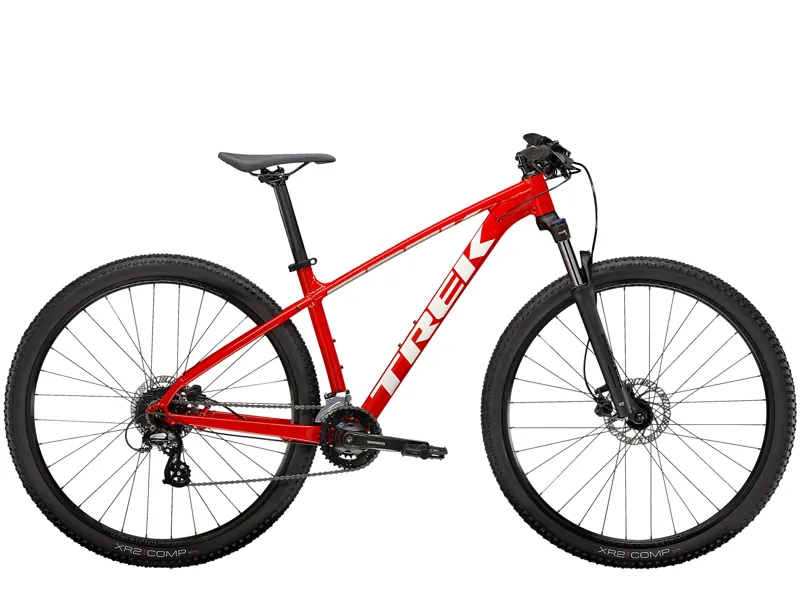 Trek Marlin 5 Mountain Bike Hardtail in Radioactive Red