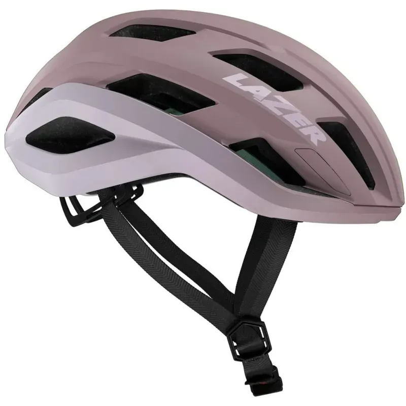 Lazer Strada Kineticore Road Bike Helmet in Lilac Pink