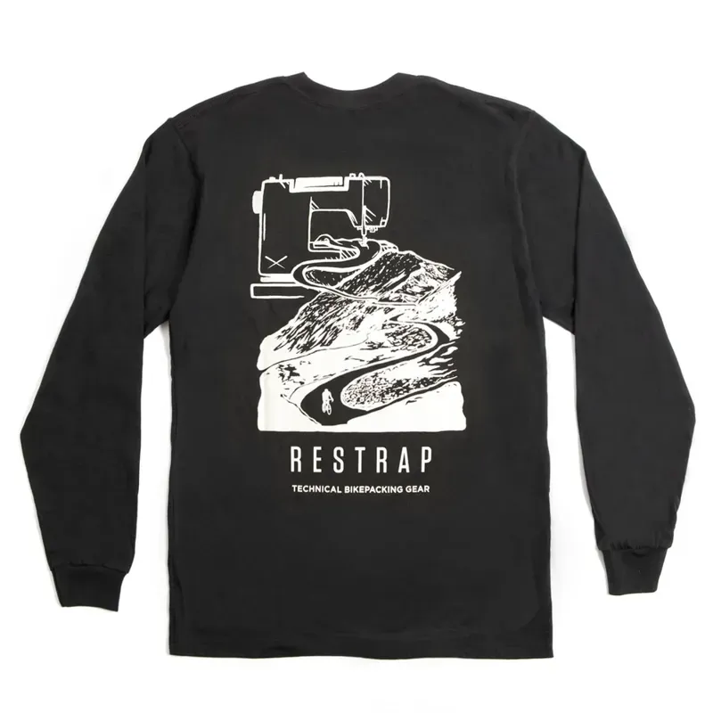 Restrap Long Sleeve T Shirt - Black Small