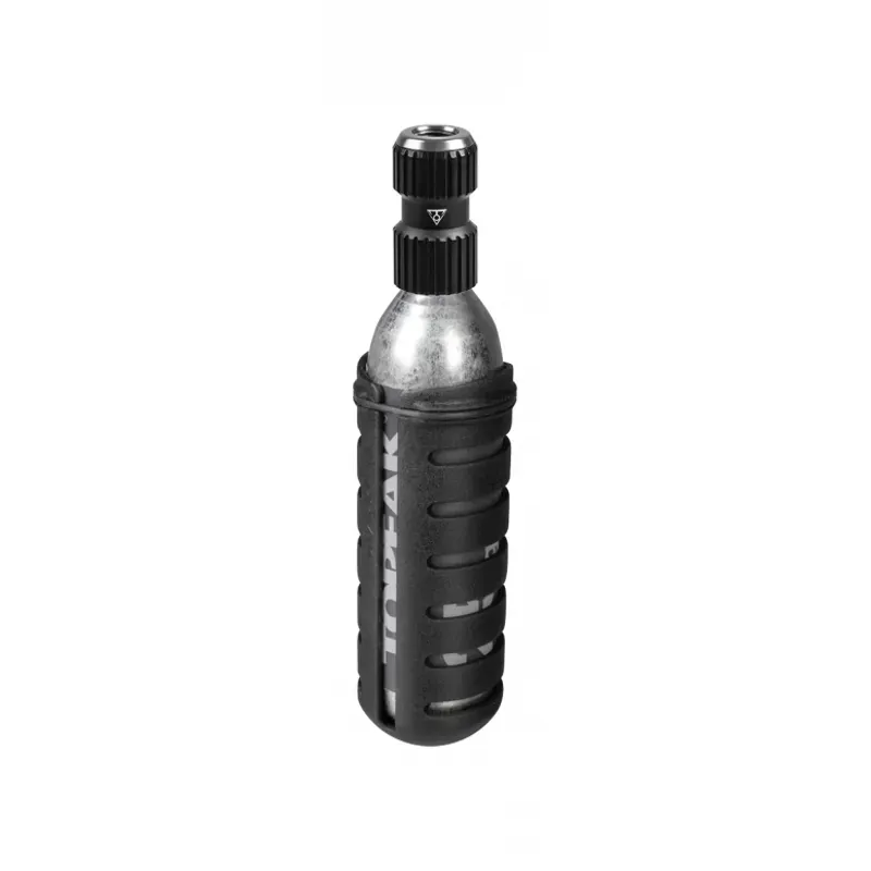 Topeak AirBooster Nano CO2 Inflator w/25g CO2 Cartridge in Black