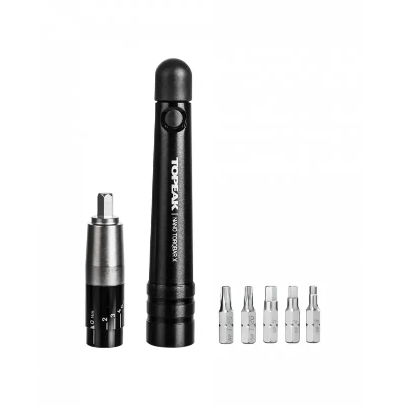 Topeak Nano TorqBar X Torque Wrench in Black/Silver