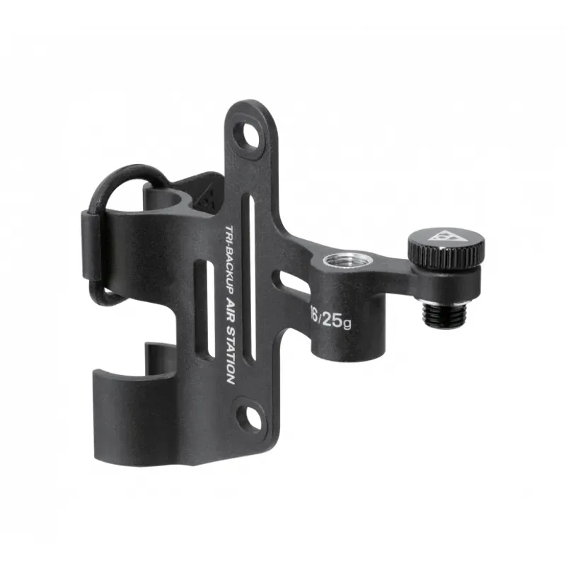 Topeak Tri-Backup Air Station CO2 Pump Mount in Black