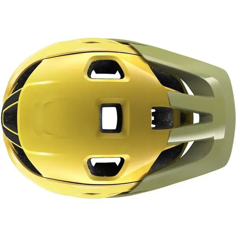 Lazer Jackal KinetiCore Helmet in Gold/Green-3