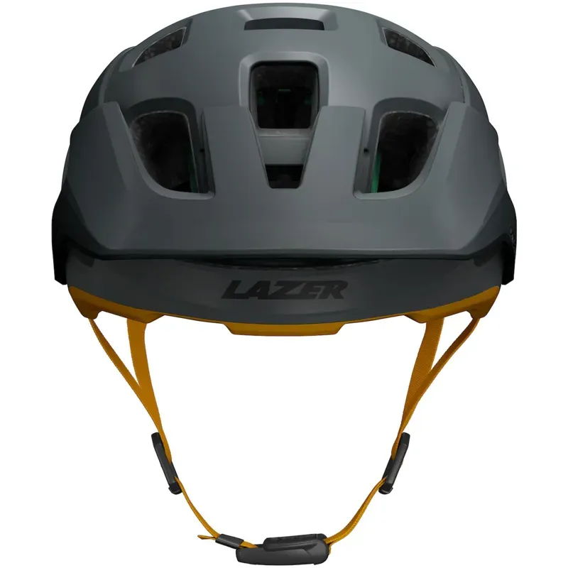 Jackal KinetiCore MTB Trail Helmet in Matt Grey Autumn Yellow-2