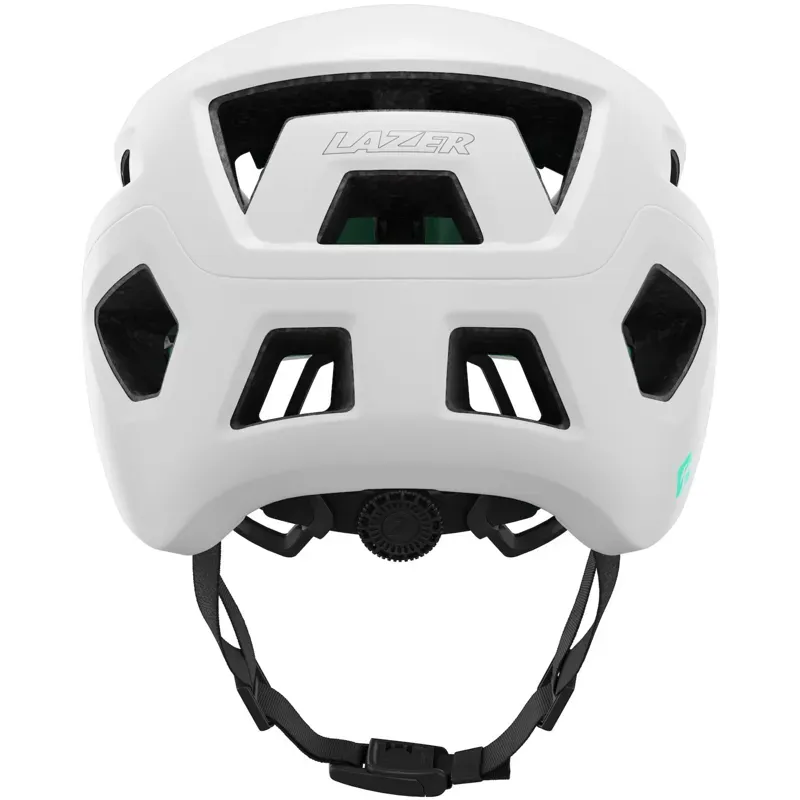 Lazer Coyote KinetiCore MTB Trail Helmet in Matt Full White-4