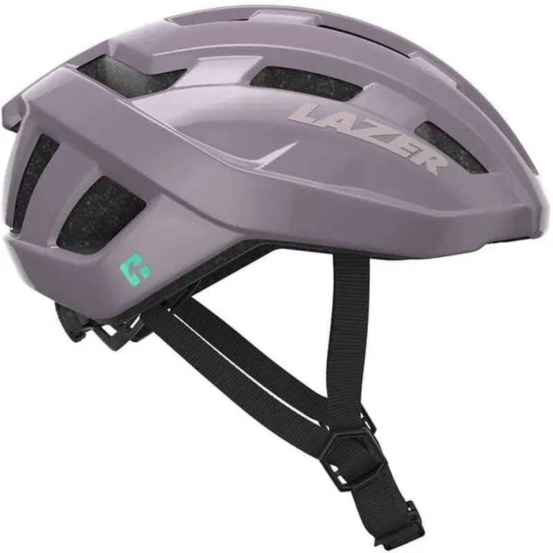 Lazer Tempo KinetiCore Road Bike Helmet in Mulberry Purple -1