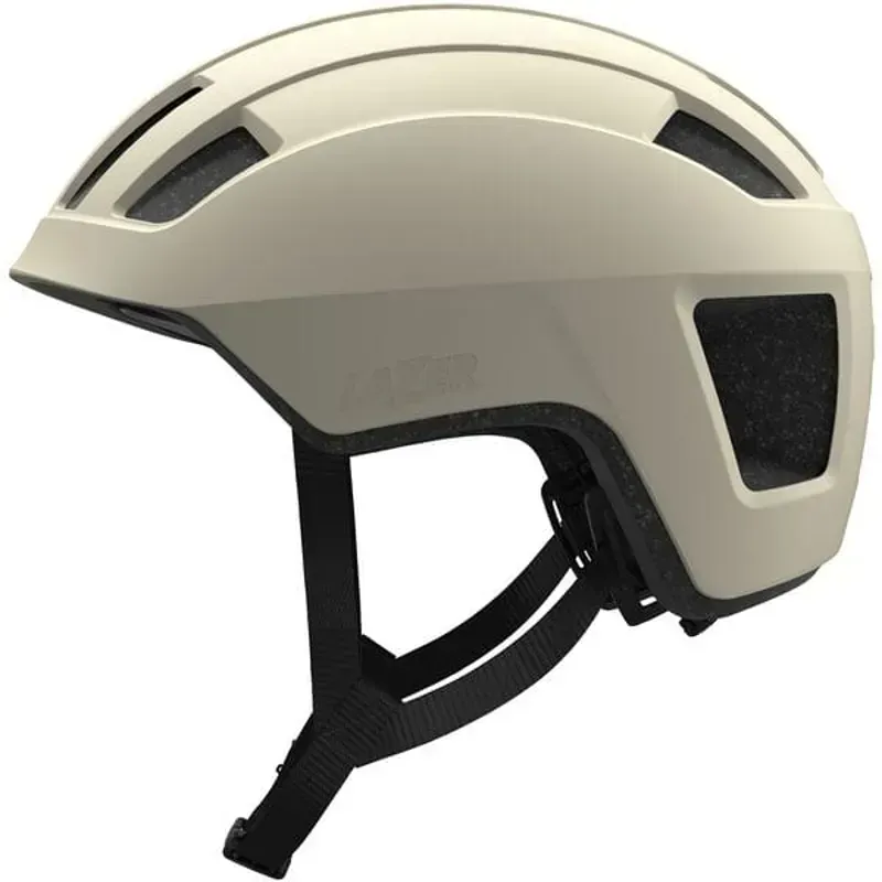 Lazer Verde KinteiCore Commuter Bike Helmet in White Stone-2